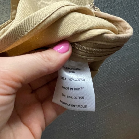 Anthropologie Crop Trench Tank - Size 8 - Picture 5 of 5